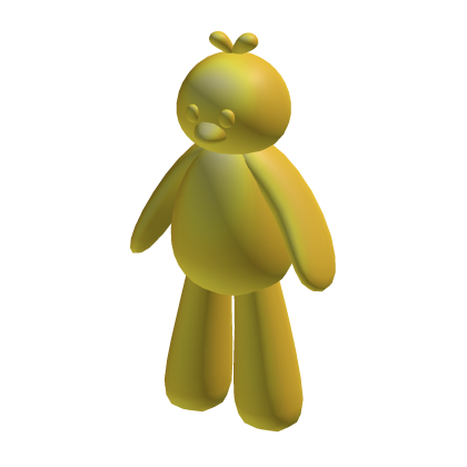 Giant Golden Baby Chick Suit