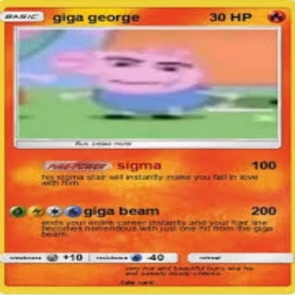Si compras eres George sigma meguin