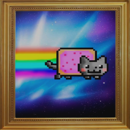 Flying Cat Painting thumbnail