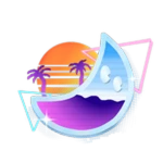 Retrowave Moon
