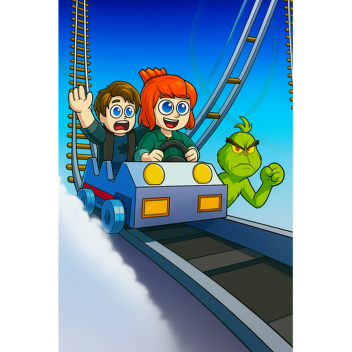 Cart Ride Into Grinch ❄️❄️❄️ CHRISTMAS ❄️❄️❄️