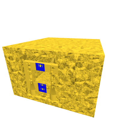Golden foil vault room