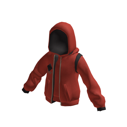 Roblox red hoodie hotsell