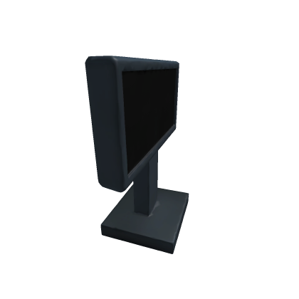 Freestanding Venue Scoreboard — Stylized Low-Poly