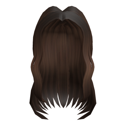 Shy Girl Hair in Brown Roblox item