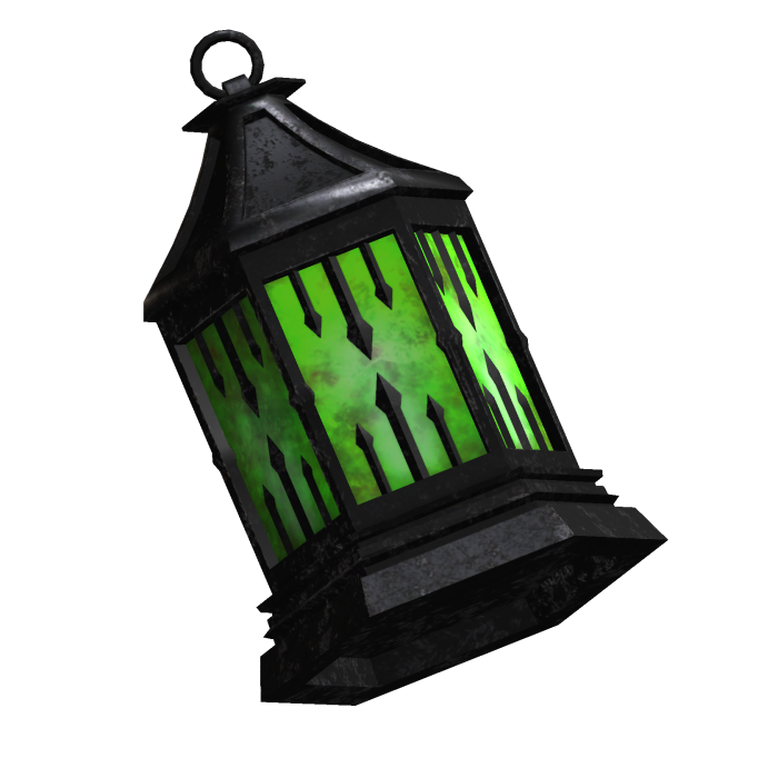 Gravebound Flame Lantern Green 🎃