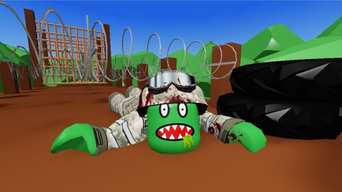 (NEW!) Escape Military Training Obby!