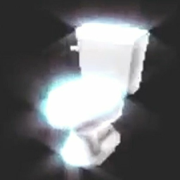 Spinning toilet (with music)