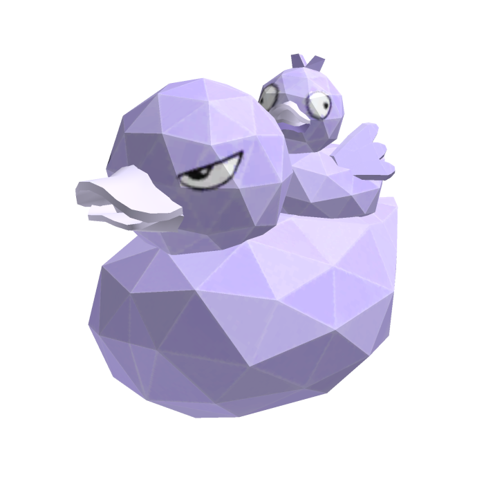 Classic Pastel Purple Duo Ducks Recolor (Addon)