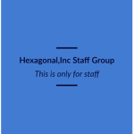 Hexagonal,Inc Staff Group