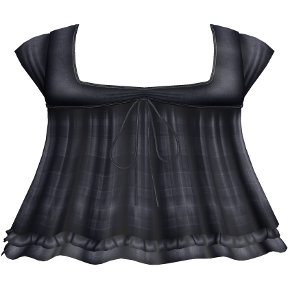 pretty gothic ruffled dress navy blue