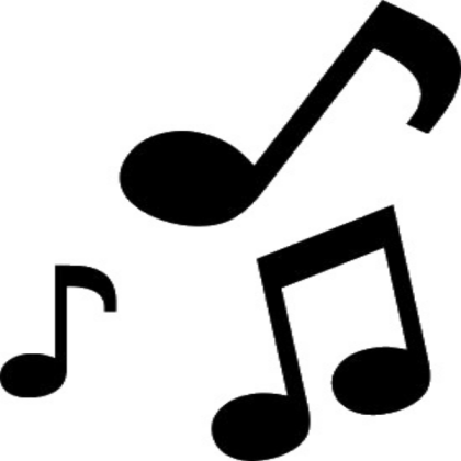 music notes Roblox decal