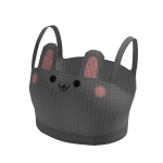Adorable Kawaii Easter Bunny Gray Tee