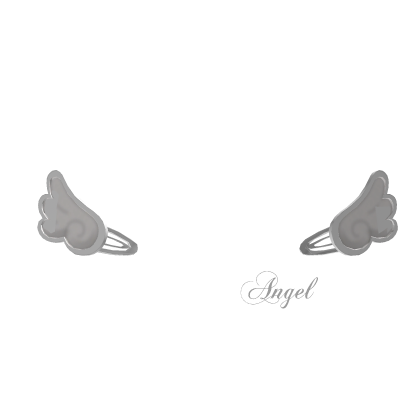 ♡ angel wings hairclip Roblox item