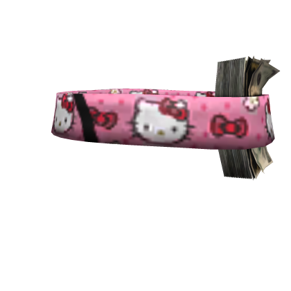 $$$ Hello kitty money headband v3