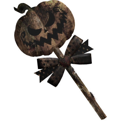 Ѽ rotten moldy dirty pumpkin halloween lollipop 
