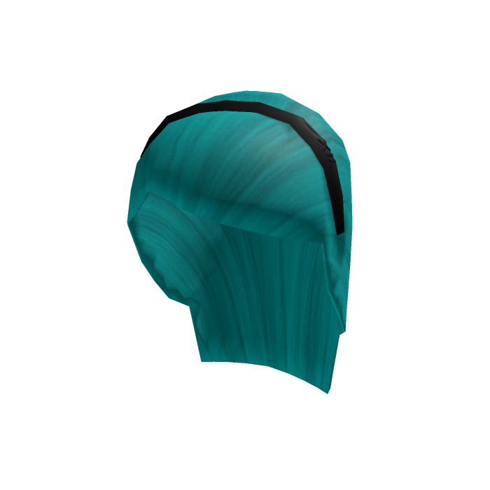 Classic Teal Headband Hair