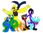 THE AMAZING RAINBOW FRIENDS