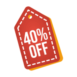 40% Off On All Items!
