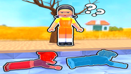 DRUŻYNOWA UCIECZKA Z GRY Z KALMARAMI! [TEAMWORK OBBY]