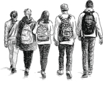 My peeps by word