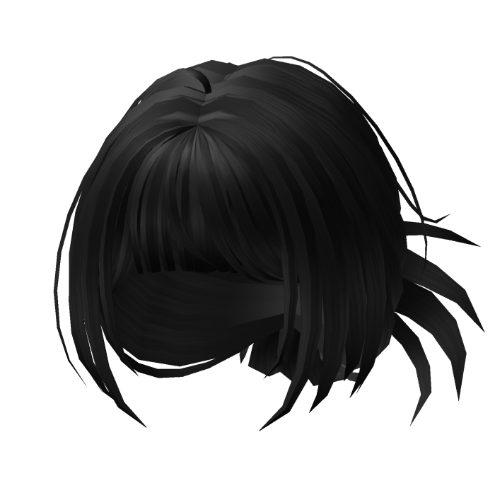 🍀Y2K Spikey Bun (Black)
