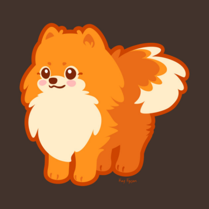 Kawaii pomeranian dog! Roblox decal