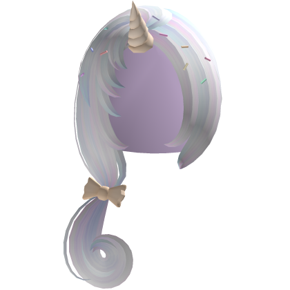 Cute Pastel Goth Sprinkles Candy Unicorn Hair Roblox item