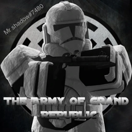 [Alderaan] Grand Army of the Republic Roblox group icon