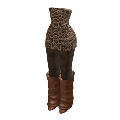 Tube dress w lace tights & boots | Roblox Item - Rolimon's