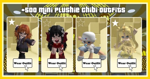 [Luna Doll Fits] Mini Chibi Outfits