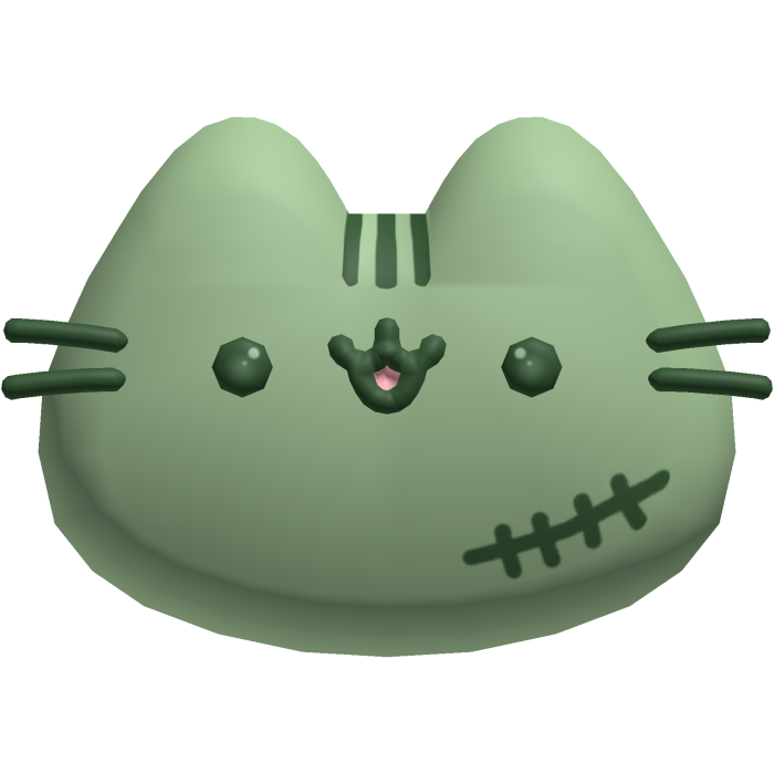 /ᐠ ◞ ᆺ ◟マ🧟‍♀️ kawaii zombie kitty cookie 