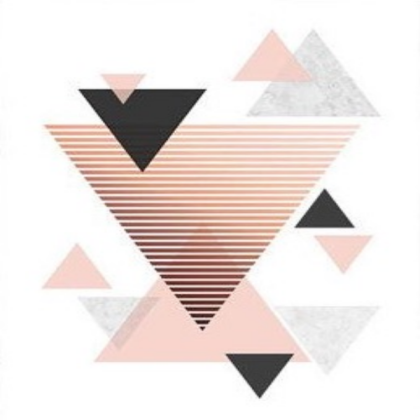 Pastel pink modern art Roblox decal