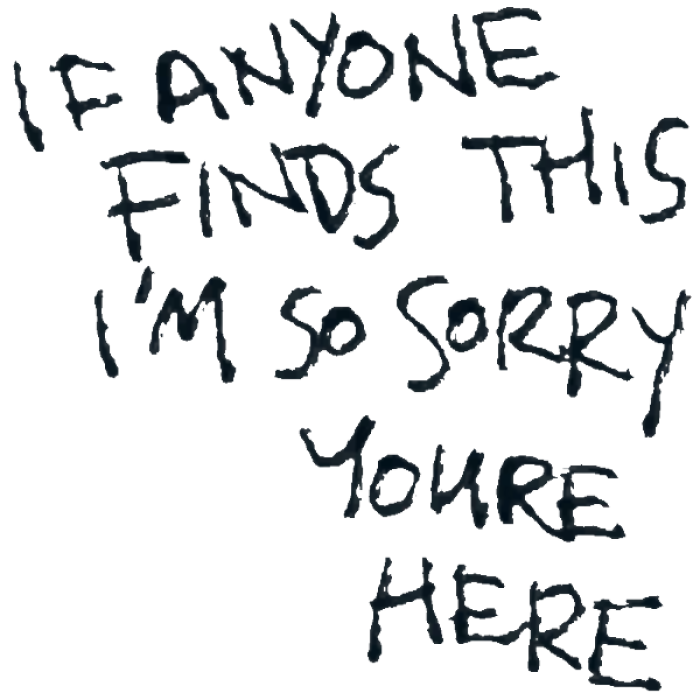 FNV - "IF ANYONE FINDS THIS..." Graffiti Roblox decal