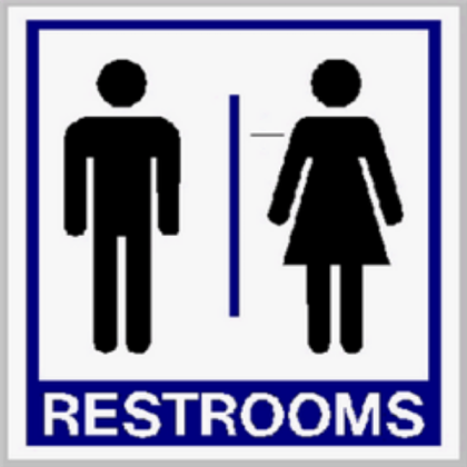 Restroom Sign Roblox decal