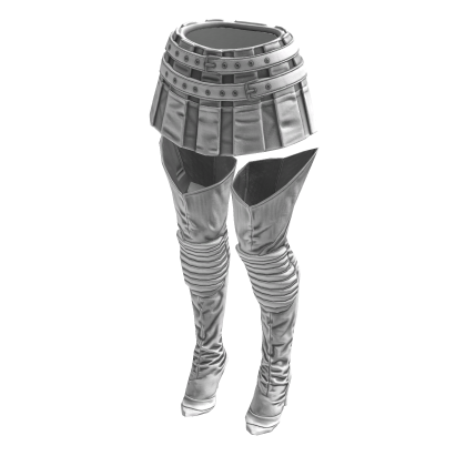 Fashionista Boot Chic Skirt (White)