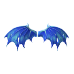 Metallic Blue Wings