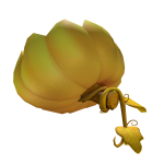 Golden Smashed Pumpkin Hat