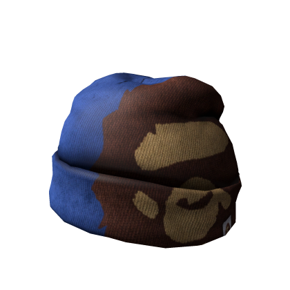 Ape Logo-Patch Beanie 'Blue'
