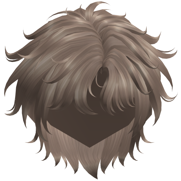 Dirty Blonde Fluffy Messy Korean Idol Hair