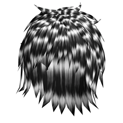 Zebra Long Messy Anime Moe Hair 35.