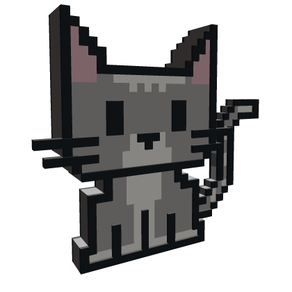 8-Bit Tabby Cat