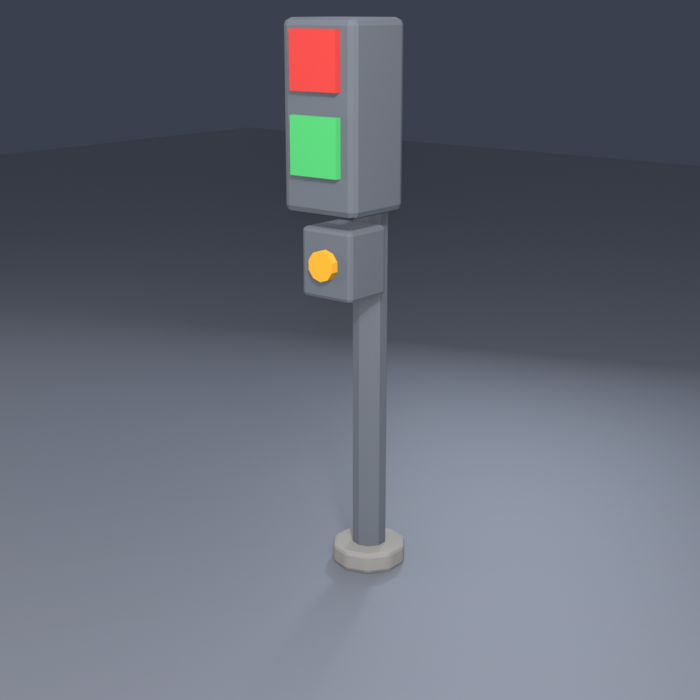 Low Poly Traffic Road Signs Street Props x12 preview 4
