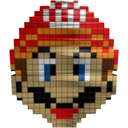 8-Bit Mario Head | Roblox Item - Rolimon's