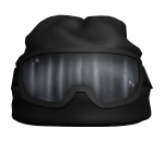 Black Beanie w Ski Goggles