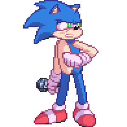 Angry Pixel Sonic (Tails Gets Trolled) (JoaDash) Roblox decal