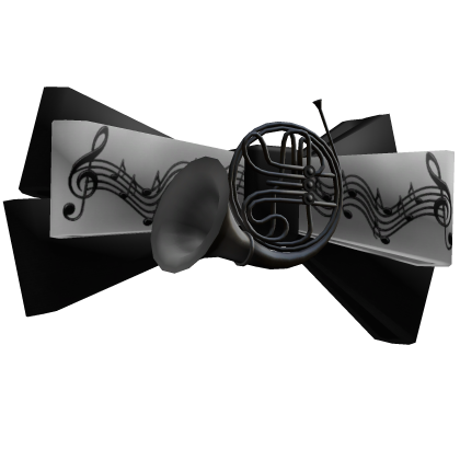 Hair Bow Musical Note Trumpet Roblox item