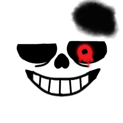 cannon horror sans face Roblox decal