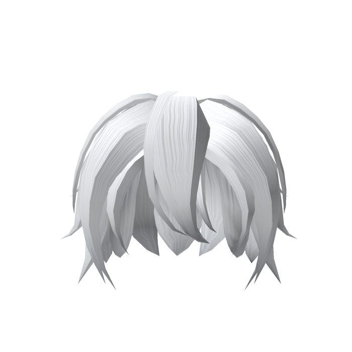 White Anime Hair