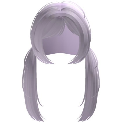 ୨୧ Kawaii Long Purple Pigtails